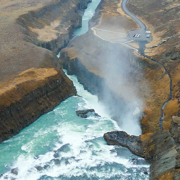 Gullfoss, Island