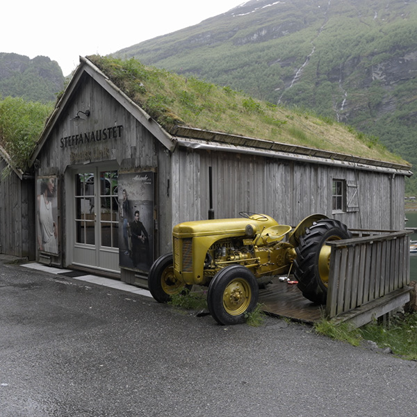 Geiranger, Norway, Storseterfossen, Fjords