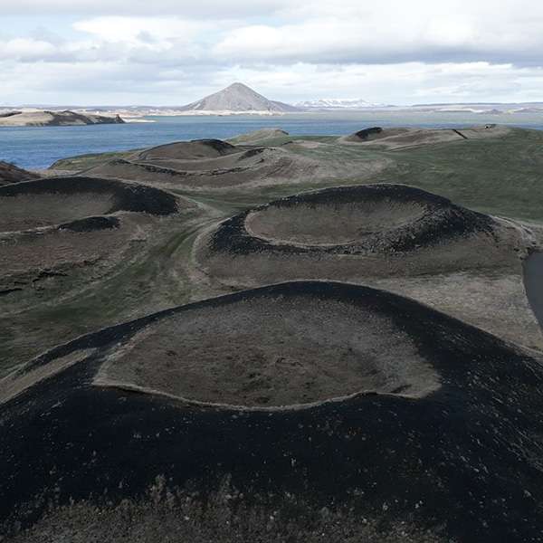 Lake Mývatn, Skútustaðir, The Pseudocraters