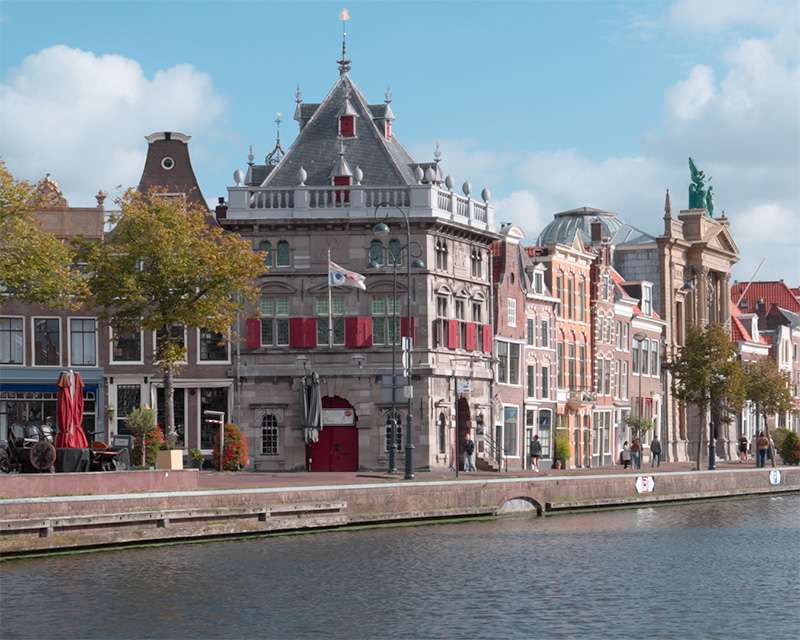 The Waag, the late-16th-century weigh house on the Spaarne in Haarlem