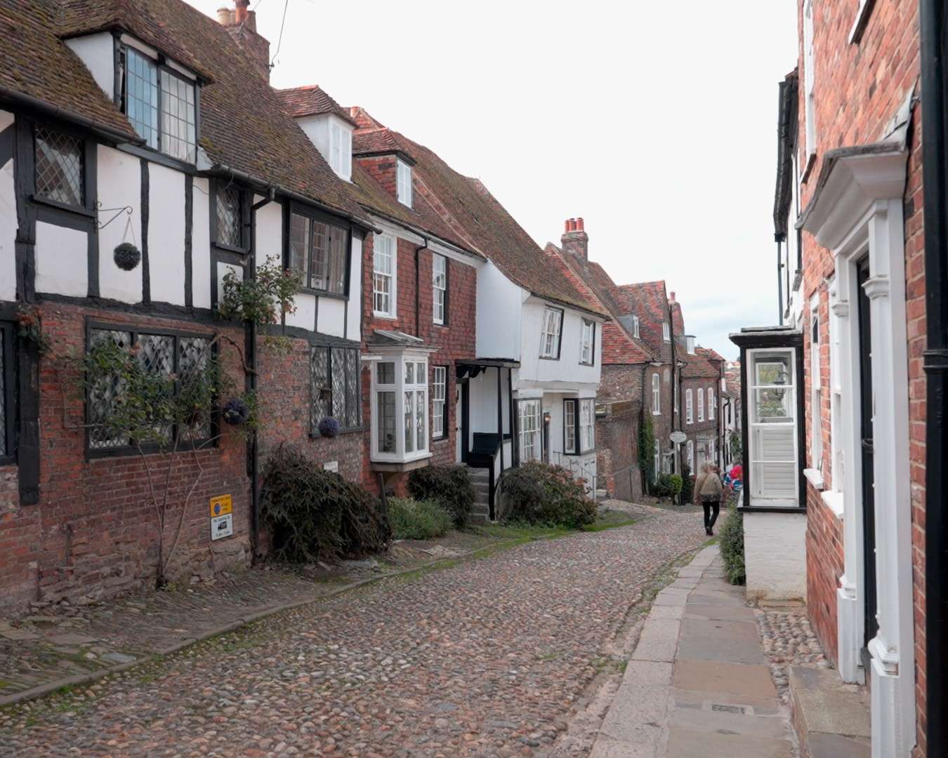 Rye, East Sussex, under a cloudy September sky