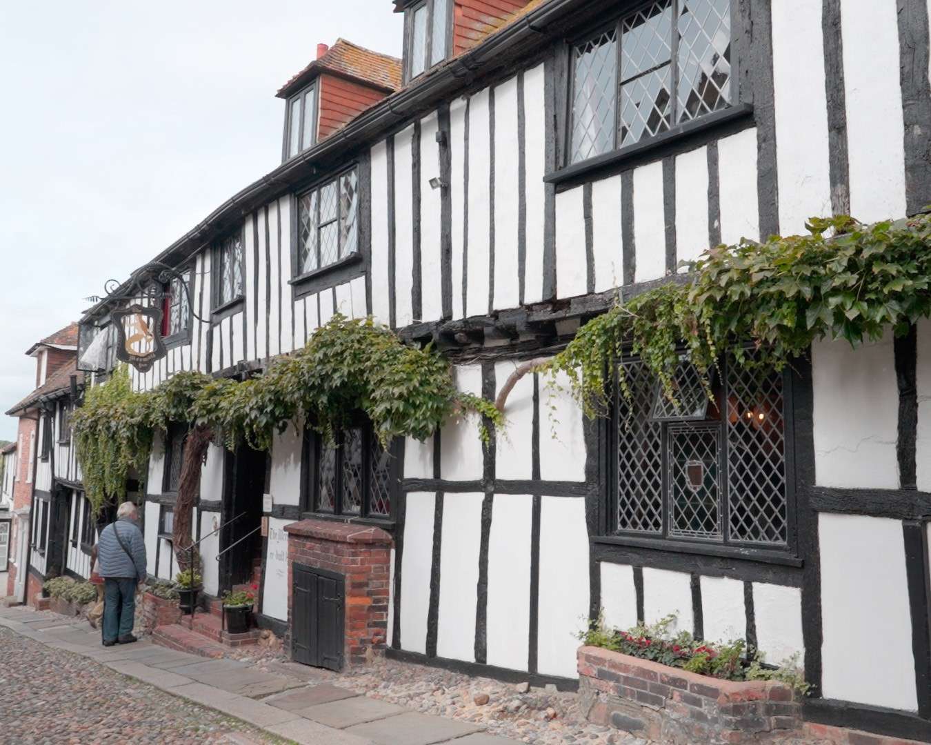 The old Cinque Port town of Rye, East Sussex